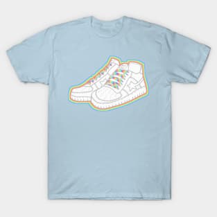 Rainbow Chunky Sneaks T-Shirt